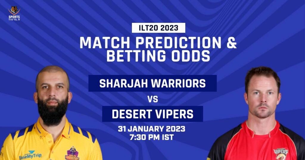 Sharjah Warriors vs. Desert Vipers T20